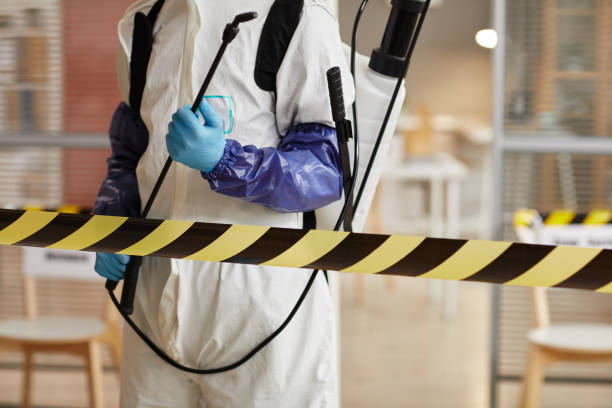 Professional Biohazard Cleanup technician working in Austell, GA